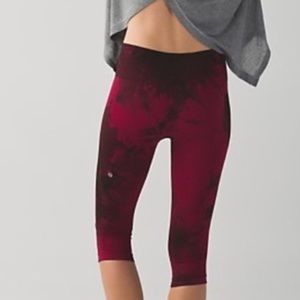 Tie dye lululemon leggings